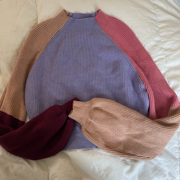 Color block sweater - Picture 4 of 4